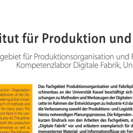 Institut für Produktion und Logistik