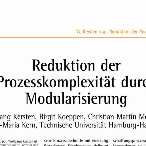 Reducing Process Complexity by Modularization