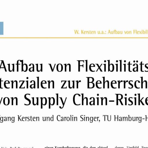 Implementing Flexibility to Manage Supply Chain Risks