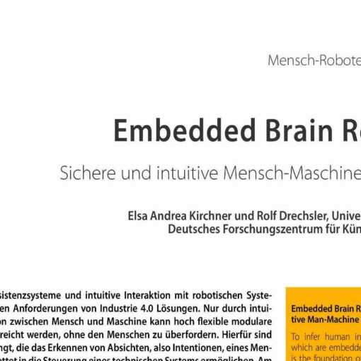 Embedded Brain Reading - Safe and Intuitive Man-Machine Interaction