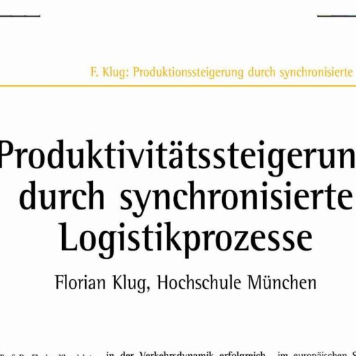 Enhanced Productivity through Synchronised Logistics Processes
