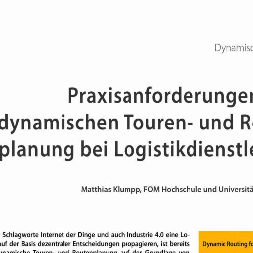 Dynamic Routing for Logistics Companies
