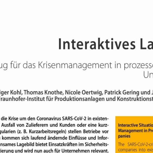 Interaktives Lagebild