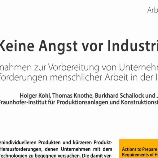 „Keine Angst vor Industrie 4.0!“