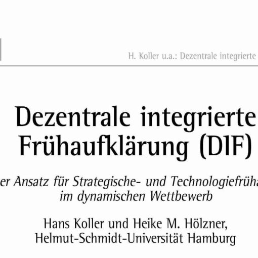 Dezentrale integrierte Frühaufklärung (DIF)
