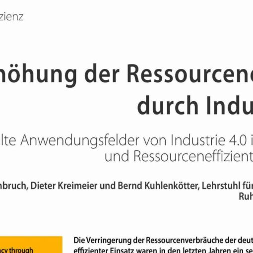 Holistic Resource Efficiency through Industry 4.0