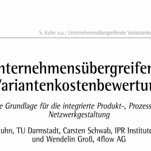 Unternehmensübergreifende Variantenkostenbewertung