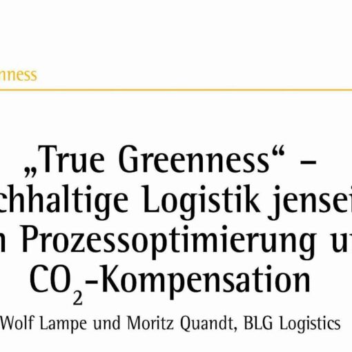 “True Greenness“