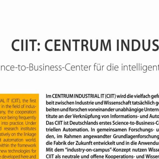 CIIT: CENTRUM INDUSTRIAL IT