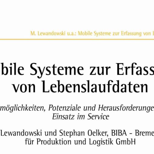 Mobile Systeme zur Erfassung von Lebenslaufdaten