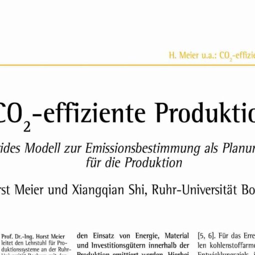 CO2-effiziente Produktion