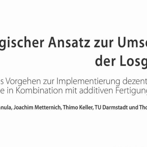 A Strategic Approach for Integration of Lot Size 1