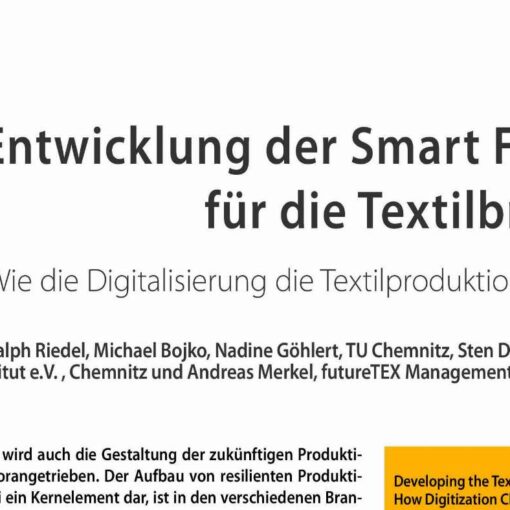 Developing the Textile Smart Factory