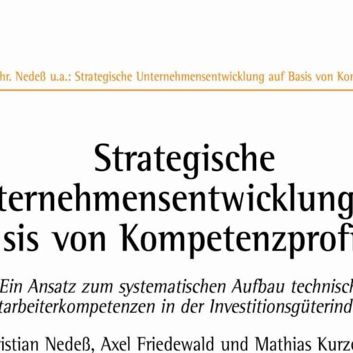 Competence Profiles as Basis of Strategic Development for Enterprises