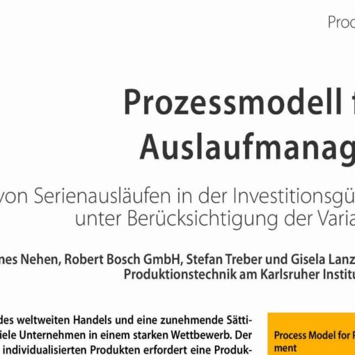 Process Model for Phase-Out Management