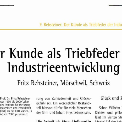 The Client’s Role in Promoting Industrial Development