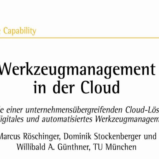Cloud-based Tool Management