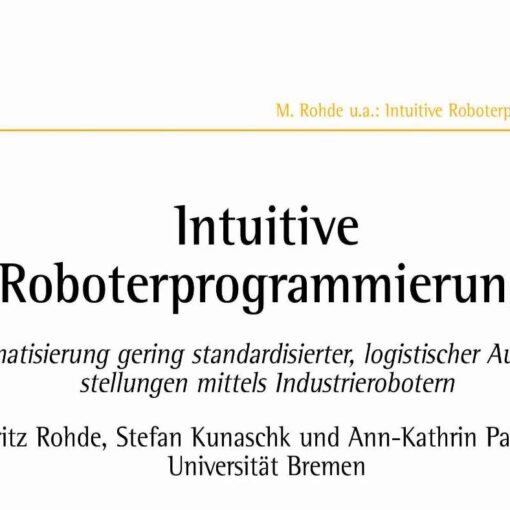 Intuitive Programming of Robots