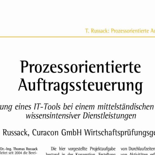 Process-Oriented Job Control
