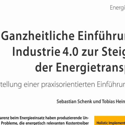 Holistic Implementation of Industry 4.0 to Enhancing Energy Transparency
