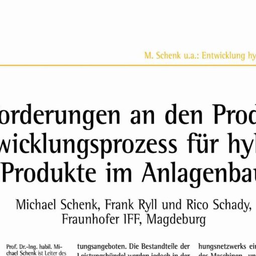 Process of Hybrid Product Development