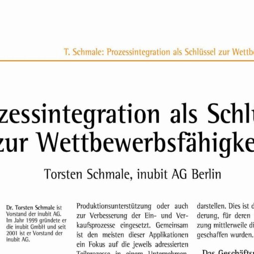 Process Integration as the Key to Competitiveness