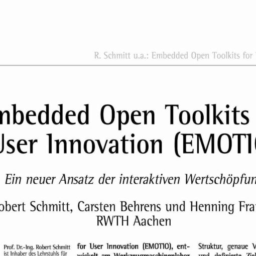 EMOTIO - A New Approach of Interactive Value Creation