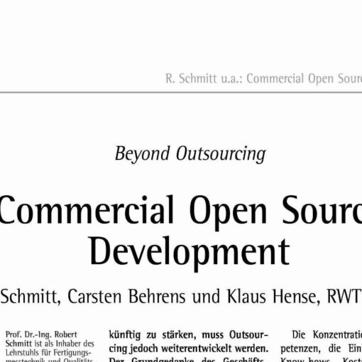 Beyond Outsourcing Commercial Open Source Development