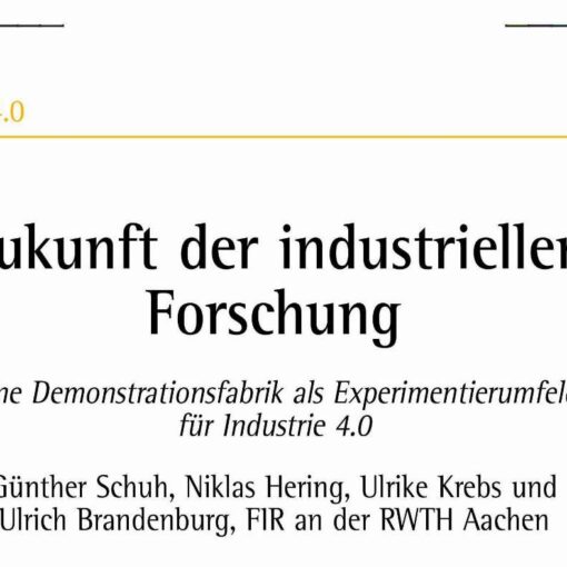 Zukunft der industriellen Forschung