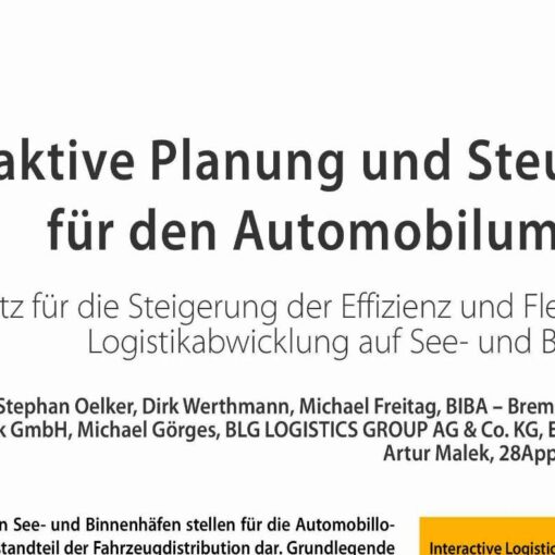 Interaktive Planung und Steuerung für den Automobilumschlag