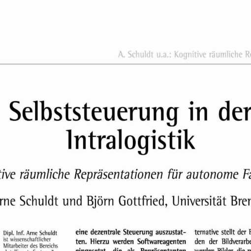 Autonomous Control in Intralogistics