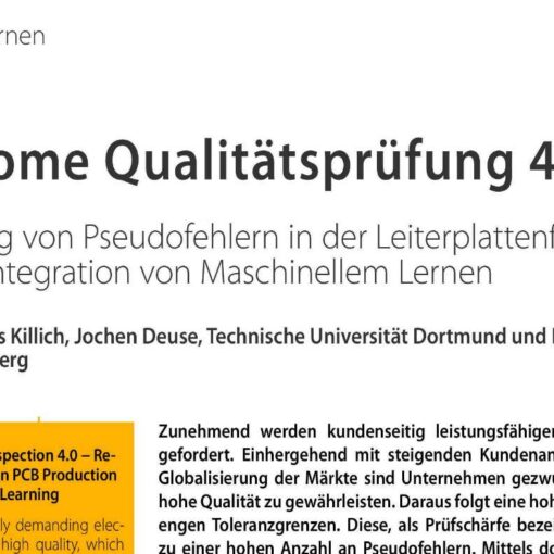 Autonome Qualitätsprüfung 4.0