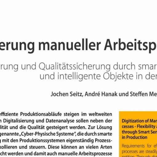 Digitalisierung manueller Arbeitsprozesse