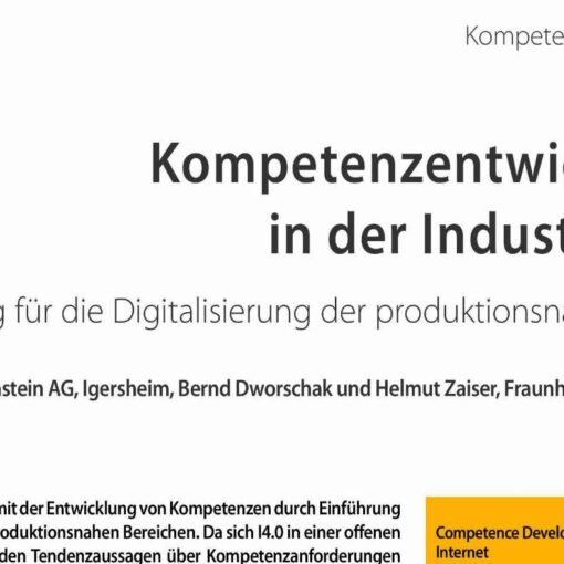 Competence Development for the Industrial Internet