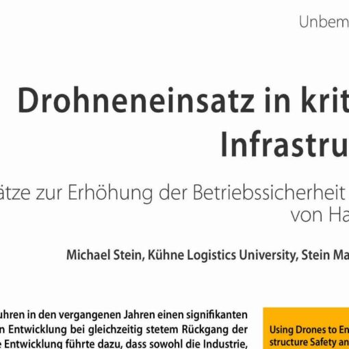 Drohneneinsatz in kritischen Infrastrukturen
