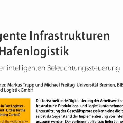 Intelligente Infrastrukturen in der Hafenlogistik