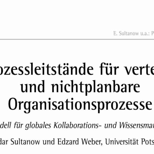 Control Panel for Unpredictable Organizational Processes