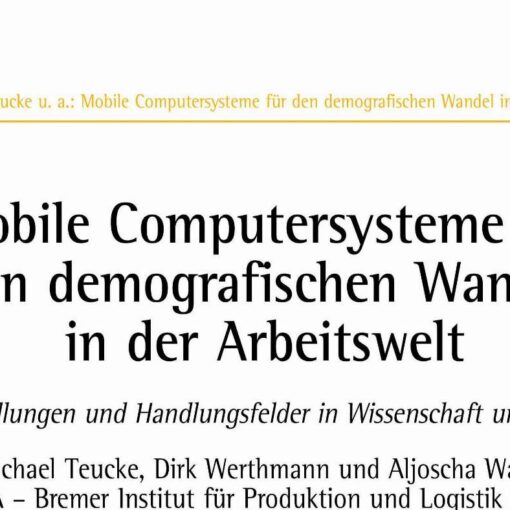 Mobile Computersysteme für den demografischen Wandel in der Arbeitswelt
