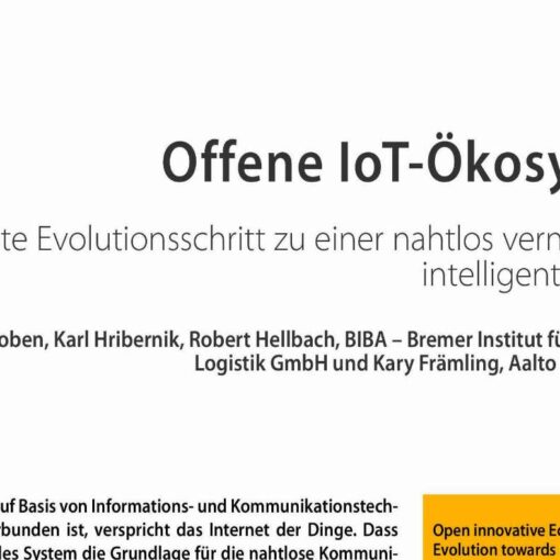 Open innovative Ecosystems for IoT