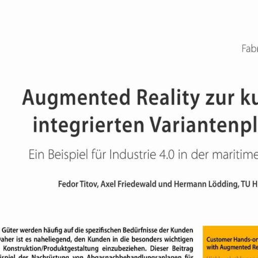 Augmented Reality zur kunden-integrierten Variantenplanung