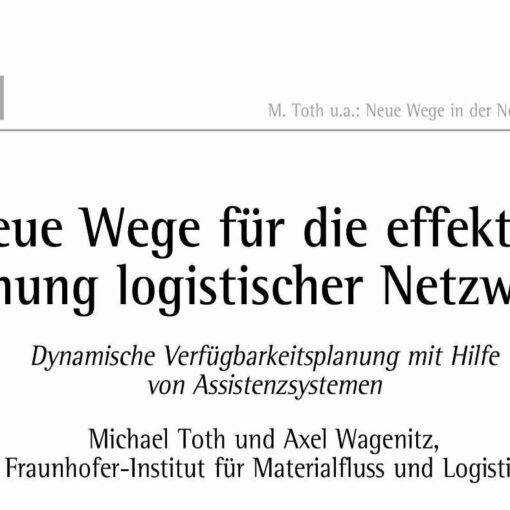 New Ways for effective Supply Network Planning
