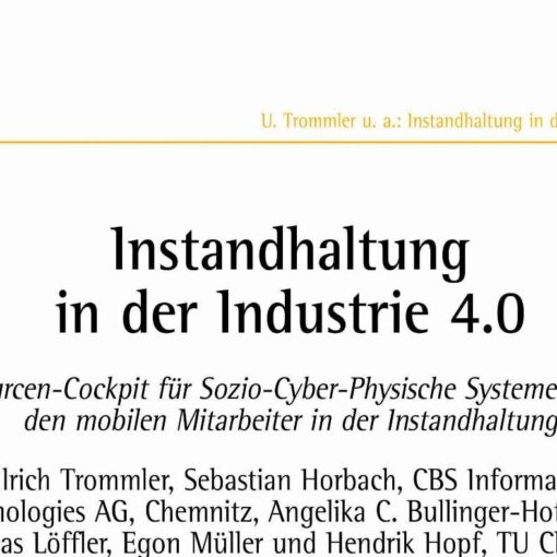 Instandhaltung in der Industrie 4.0