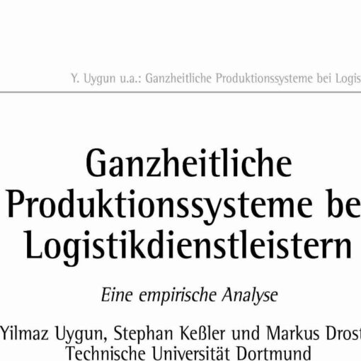 Ganzheitliche Produktionssysteme bei Logistikdienstleistern