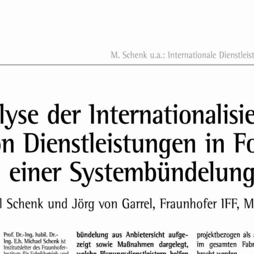 Internationalization of Services