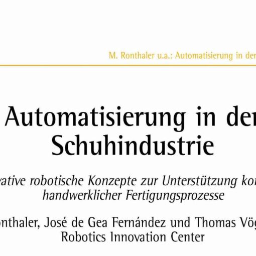 Automatisierung in der Schuhindustrie