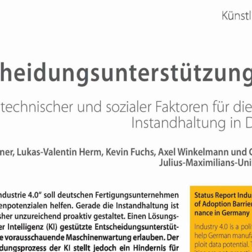 Status Report Industry 4.0