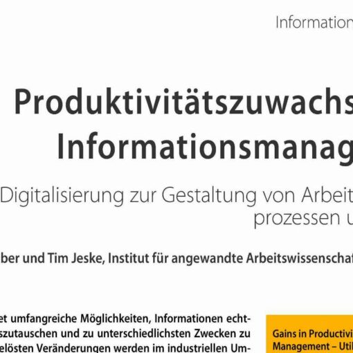 Produktivitätszuwachs durch Informationsmanagement