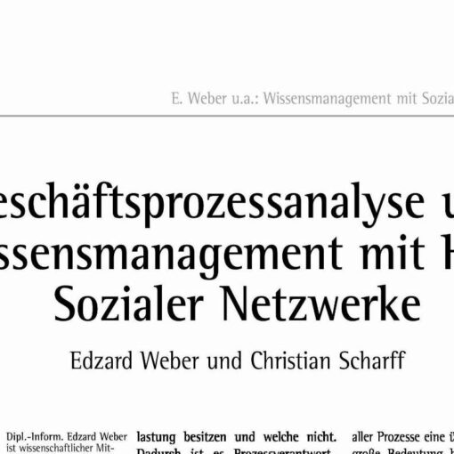Business Process Analysis and Knowledge Management using Social Networks