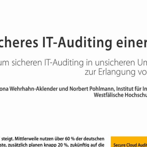 Sicheres IT-Auditing einer Cloud