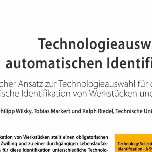 Technologieauswahl zur automatischen Identifikation
